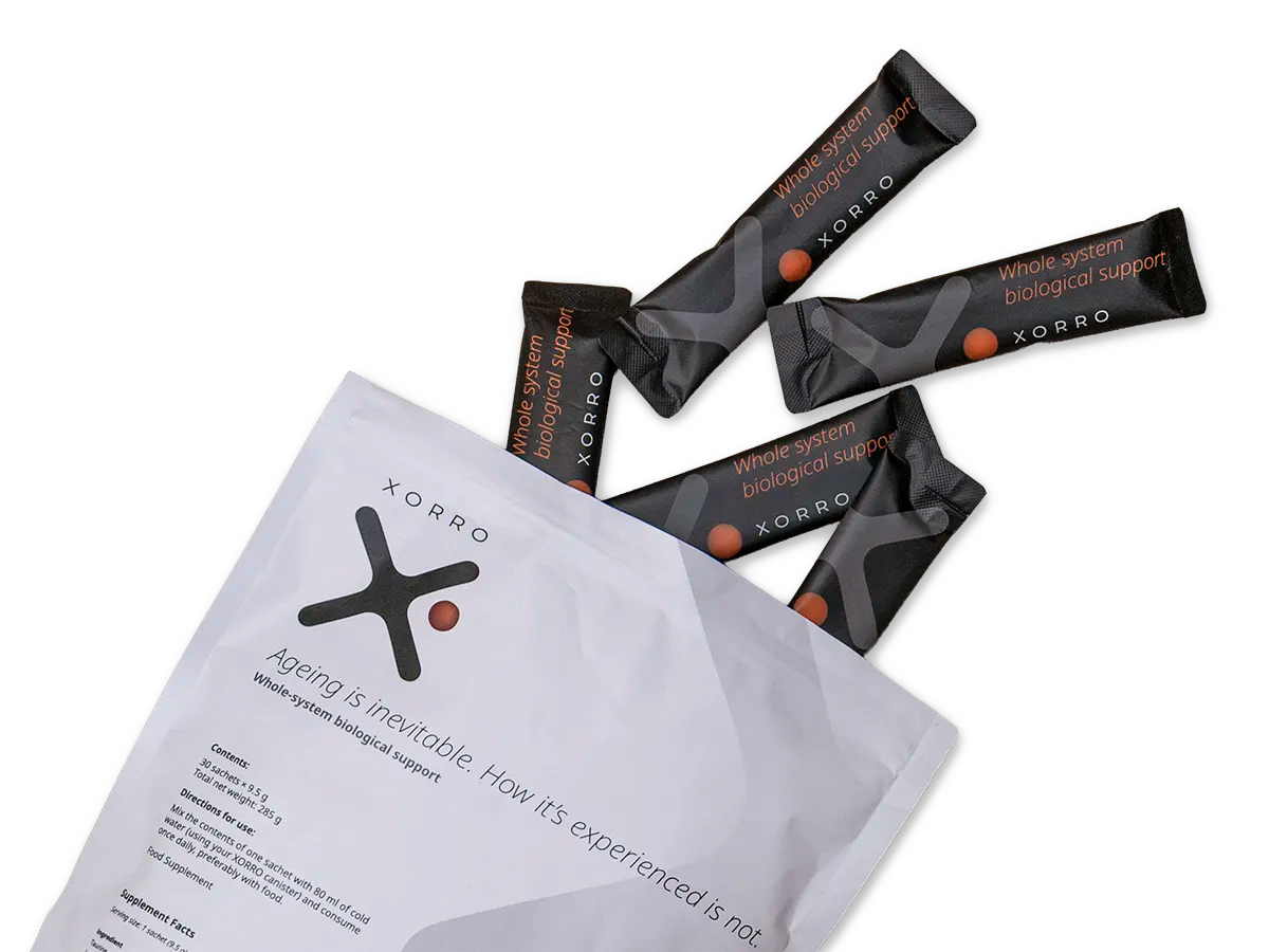 XORRO - Ageing is inevitable. How it's experienced is not.